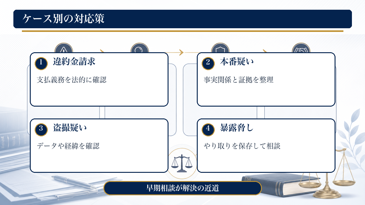 ケース別の対応策